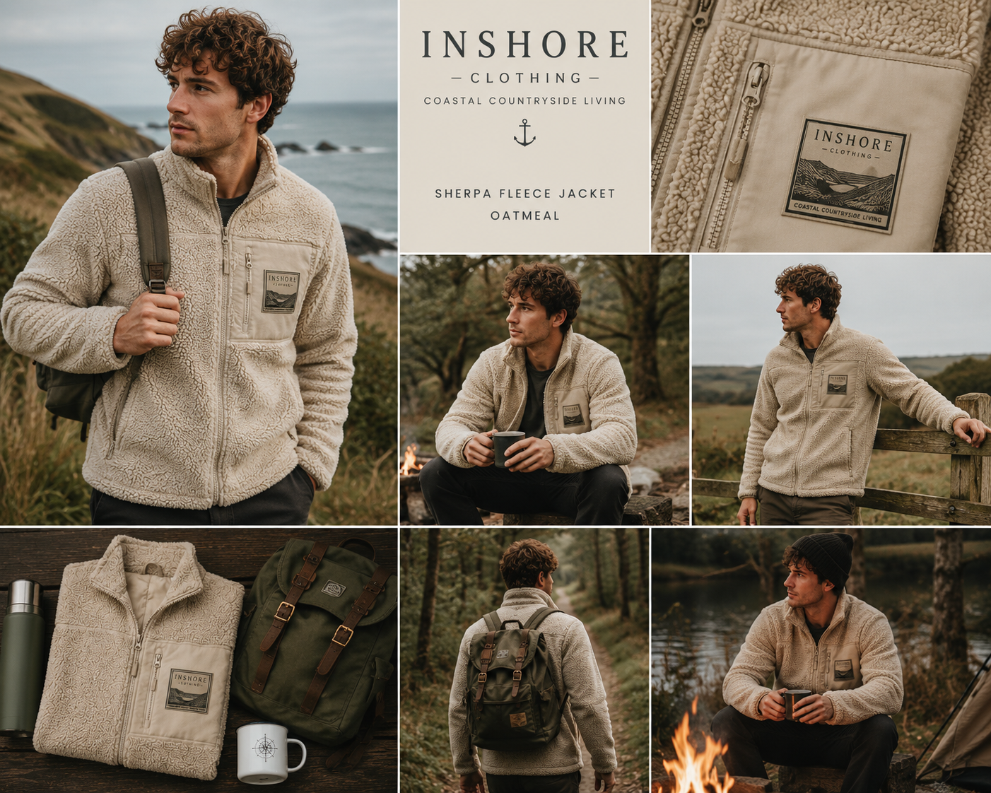 Country & Coastal Inshore Sherpa Fleece