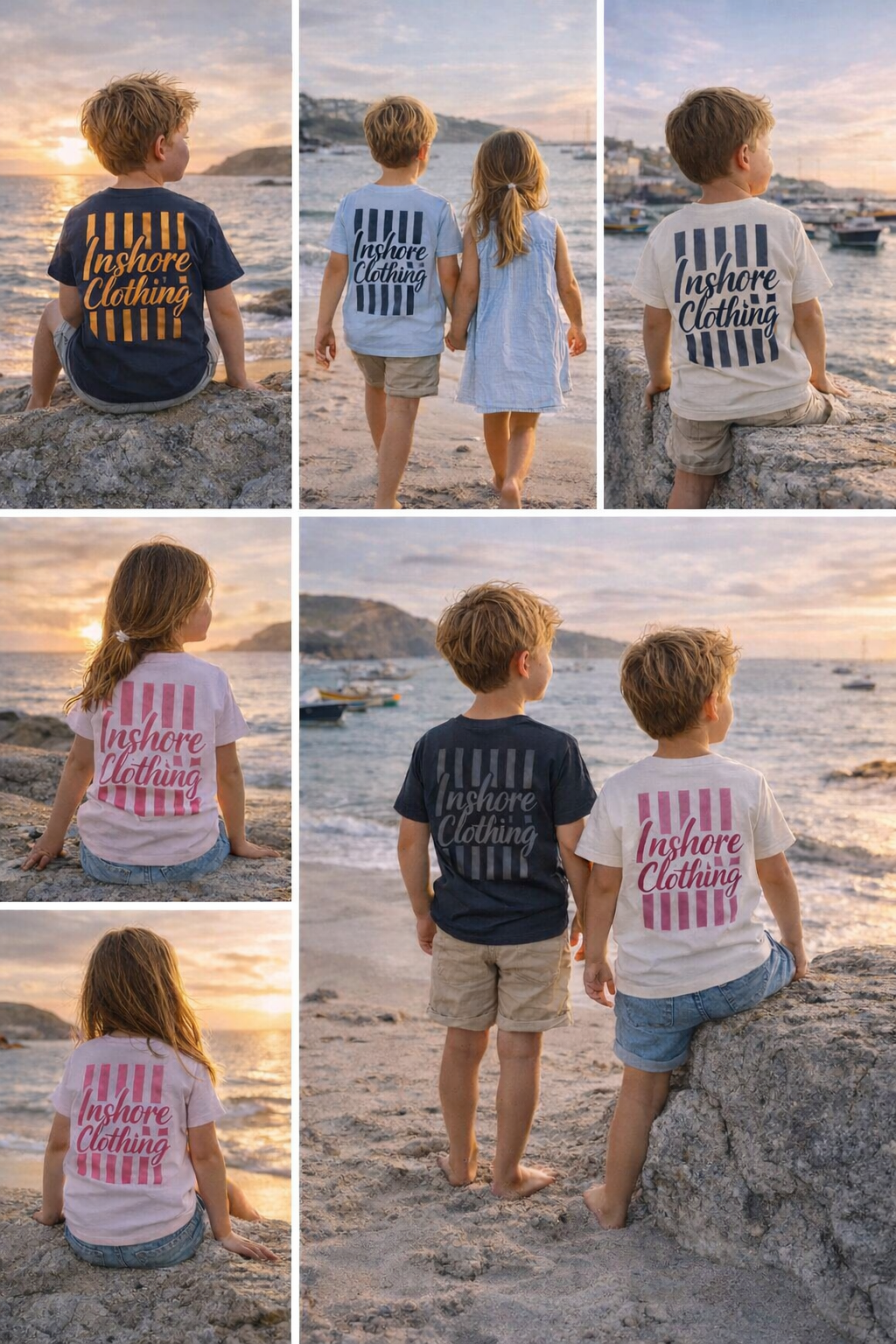 Kids Retro Beach T’s