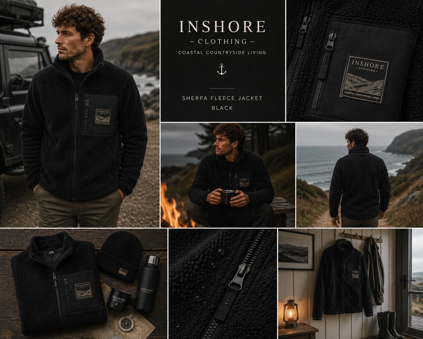Country & Coastal Inshore Sherpa Fleece