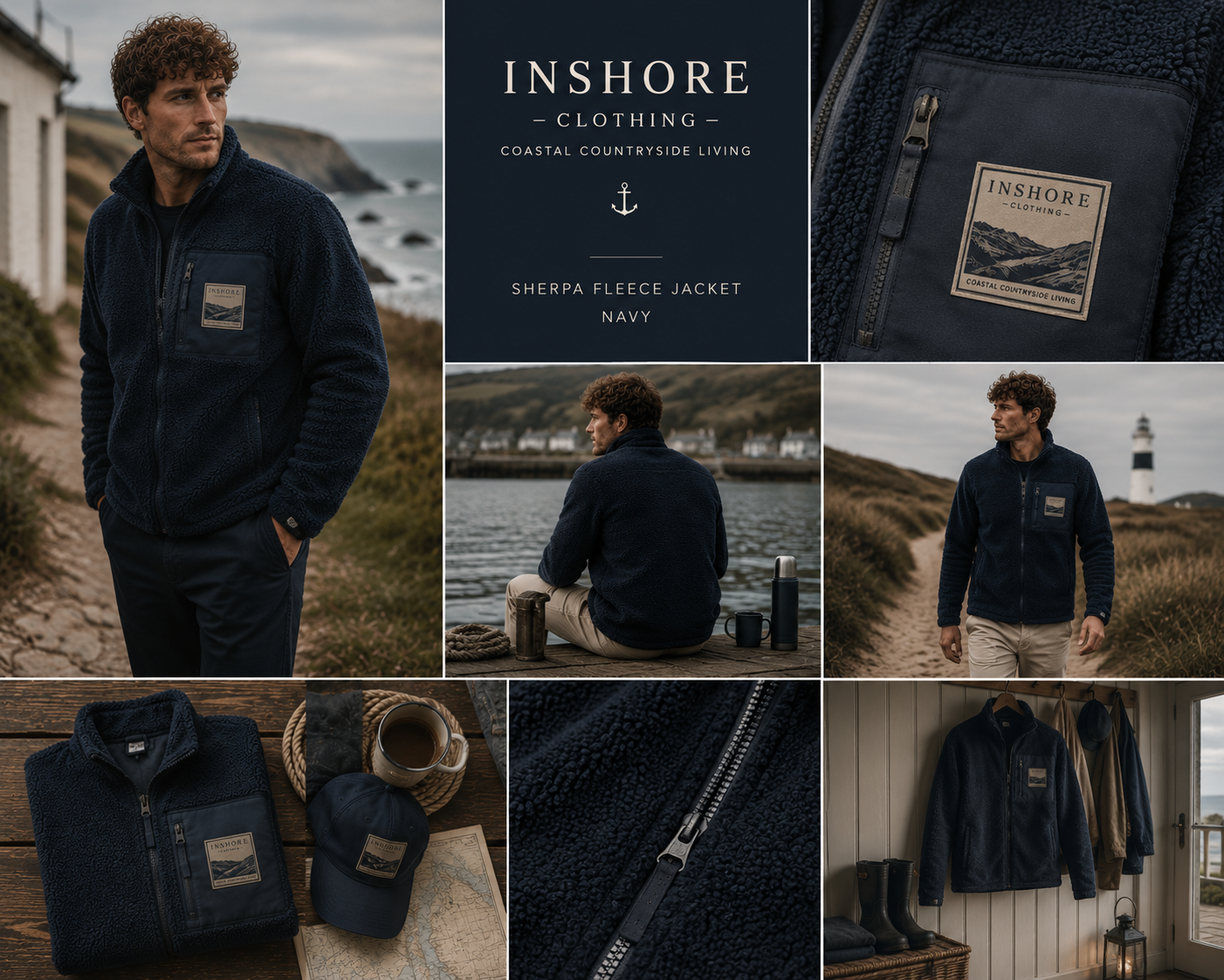 Country & Coastal Inshore Sherpa Fleece