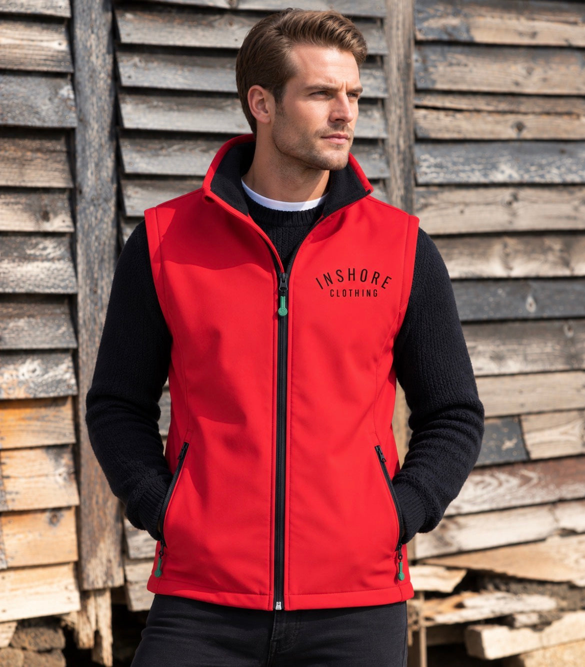 Inshore Clothing Softshell Gilet