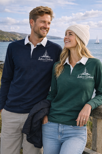 Unisex Inshore Clothing Rugby  Tops